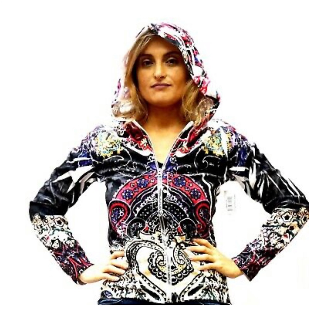 Sport Jacket Tie-dye Zip DNLA-D18